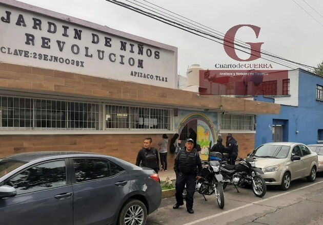 Roban en Jardín de Niños ‘Revolución’, en Apizaco