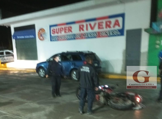 Por 100 pesos balean a despachador de gasolinera en límites de Apizaco y Santa Cruz Tlaxcala