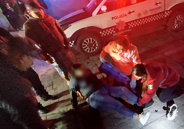 Atiende Protección Civil de Huamantla a personas heridas en hecho vial