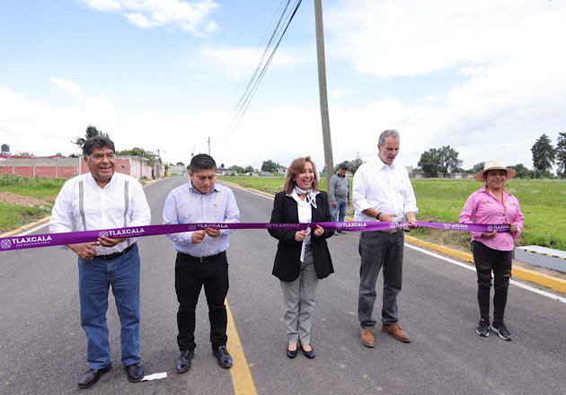 Entrega gobernadora mejores vialidades para la población de cinco municipios