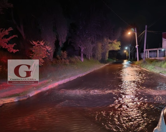 Desbordamiento del Río en Panotla deja familias afectadas