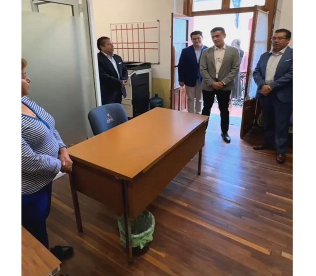 Exhorta Alfonso Sánchez a empleados del ayuntamiento de Tlaxcala de Xicohténcatl a trabajar con honestidad y compromiso