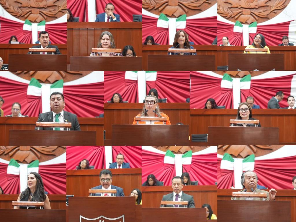 Fijan posicionamiento coordinadores de grupos parlamentarios y representantes de partidos políticos de la LXV legislatura