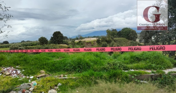 Hallan cuerpo embolsado en barranco en San Pablo del Monte