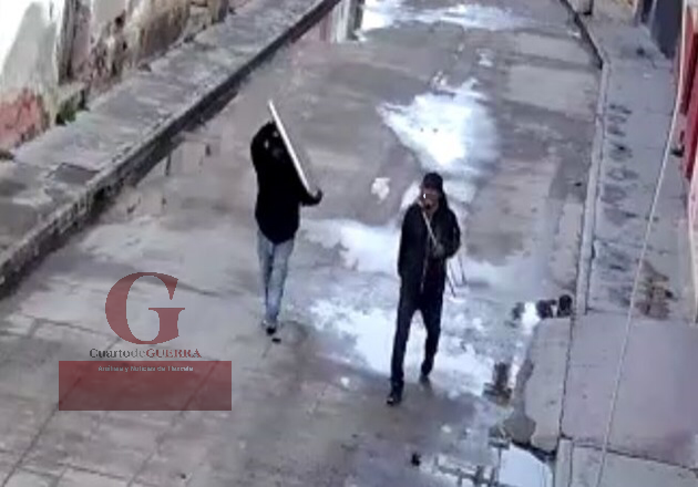 En Calpulalpan, ladrones roban en la casa ejidal; fueron detenidos por vecinos y la policía