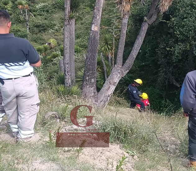 En Cuapiaxtla, hallan sin vida dentro de una barranca a hombre desparecido