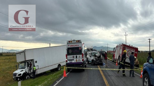 Tragedia en Calpulalpan: Cuatro vidas perdidas en accidente vial