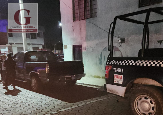 Recuperan camioneta robada en Huamantla, en Huexoyucan, Panotla