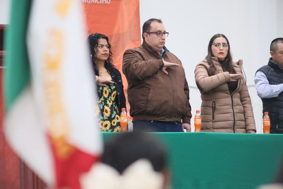 Ceremonia del 29 aniversario del municipio de Emiliano Zapata