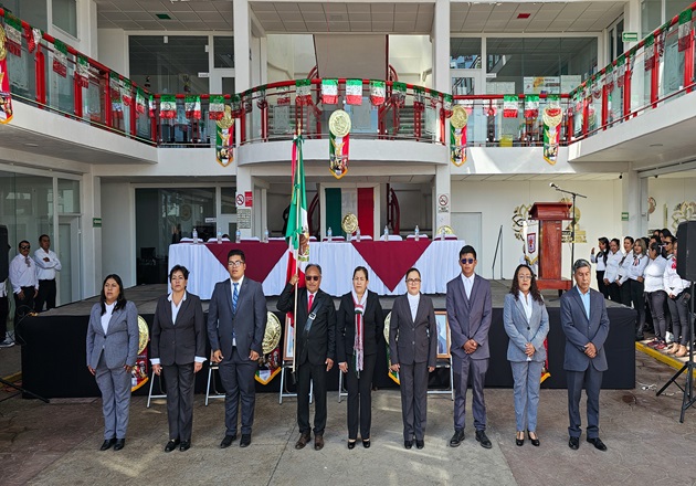 Con ceremonia cívica, conmemoran en Tocatlán aniversario de la lucha por la Independencia de México