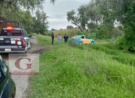 Taxista es víctima de robo violento en Xicohtzinco