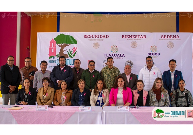 Cuaxomulco, sede de Mesa Regional de Construcción de la Paz y Seguridad