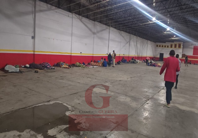 Caravana Migrante 'Dios nos Guía' llega a Xaloztoc; busca ayuda y seguridad