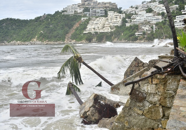 Se desploma la ocupación hotelera en Acapulco por el paso del huracán John