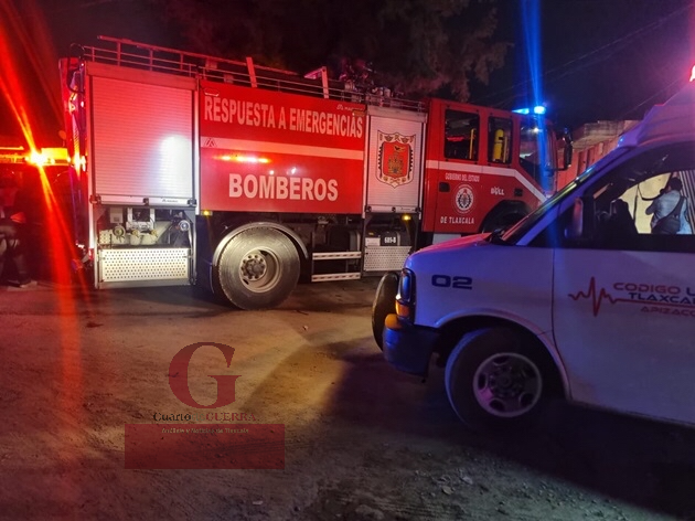 Muere padre de familia tras explosión de polvorín en Atlahapa; sus hijos y esposa resultan heridos