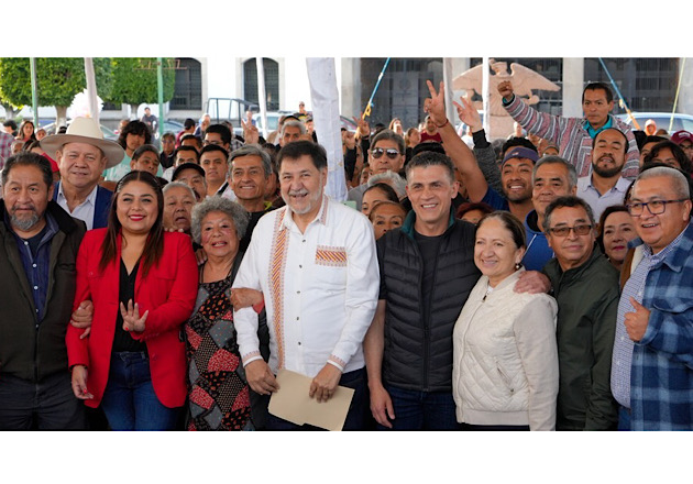 Respaldan Senador Fernández Noroña y Alfonso Sánchez reforma judicial en asamblea informativa en Tlaxcala