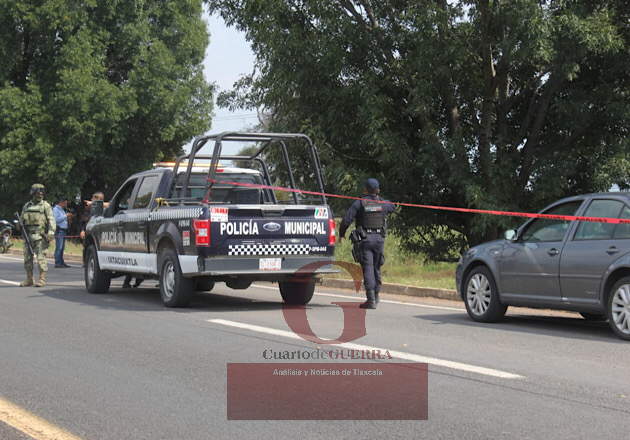 Motociclista asesinado a balazos en Ixtacuixtla