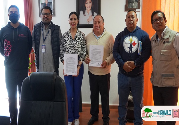 Colaborarán el Ayuntamiento de Cuaxomulco y el Itea para reducir el rezago educativo