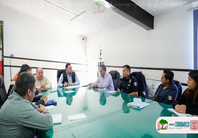 Refuerza Ayuntamiento de Cuaxomulco trabajo conjunto con el gobierno estatal