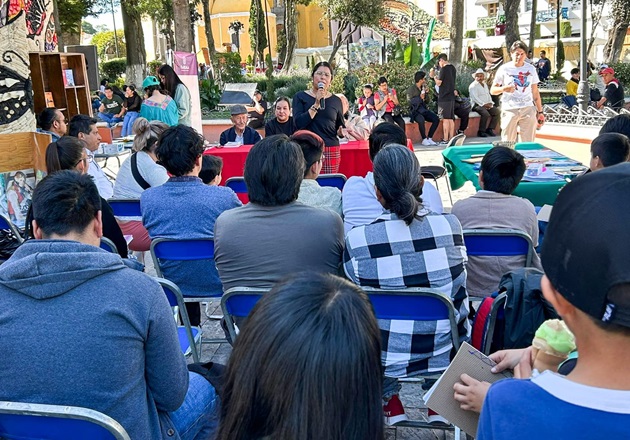 Gobierno de Huamantla celebra el Día Nacional del Libro con actividades culturales