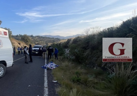 Hombre de 72 años muere atropellado en Atltzayanca