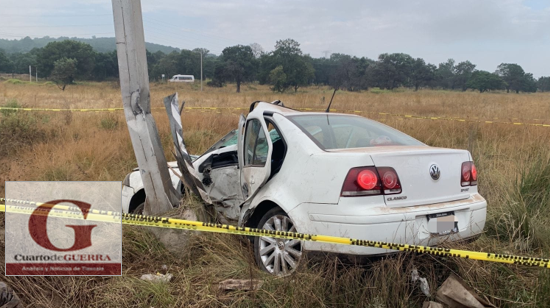Trágico accidente en Atlangatepe: Mujer  muere y queda prensada