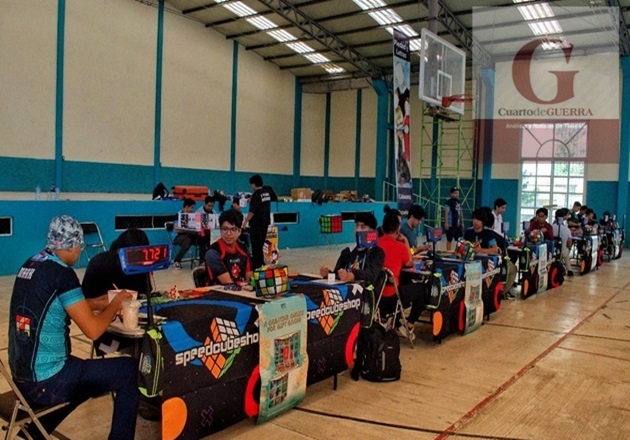Se enfrentan amantes del cubo en vibrante torneo Yollotl Tlaxcala 2024