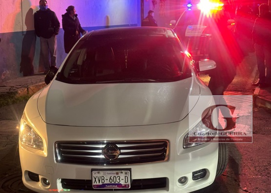 Sujeto ocasiona daños a vehículos en Huamantla
