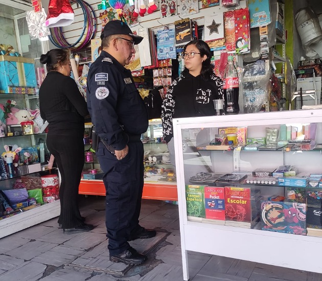 Chiautempan refuerza el Programa ‘Comercio Seguro’ para garantizar la seguridad de los negocios
