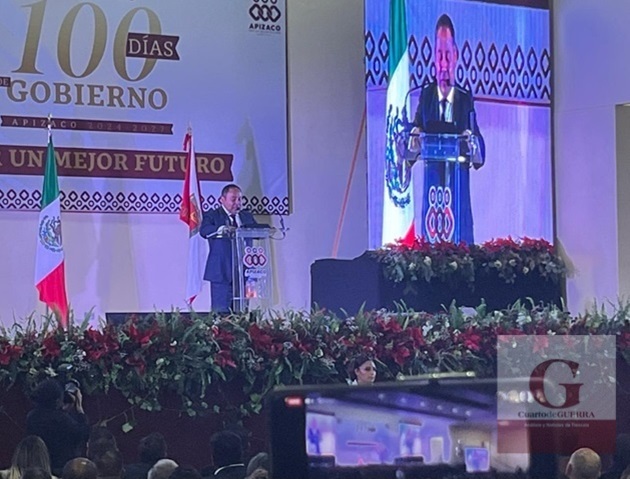 Con trabajo firme y transparencia, recuperamos la grandeza de Apizaco: Javier Rivera; rinde informe por 100 días de gobierno