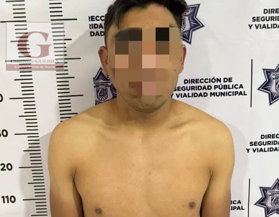 Vecinos de Zacatelco detienen a presunto ladrón; se evita linchamiento