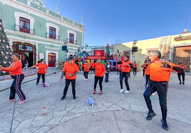 Gobierno de Huamantla fomenta la activación física y conciencia social en mujeres