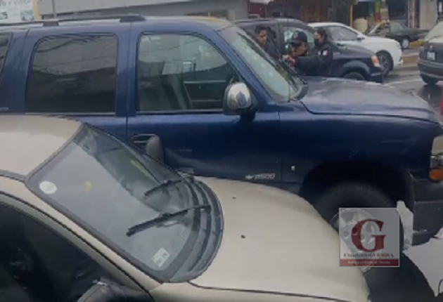 Frustran robo de camioneta en Zacatelco gracias a cámaras de videovigilancia
