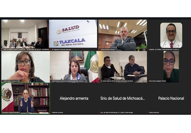 Revisa Presidenta Sheinbaum con gobernadores avances del sistema IMSS-Bienestar