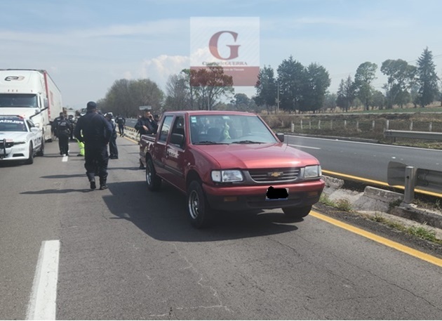Camioneta robada en Técnica de Tepeyanco es recuperada en persecución policial