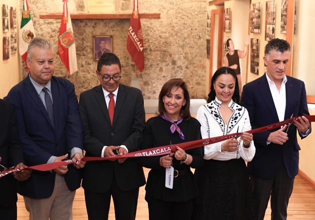 Inaugura gobernadora exposición ‘La Ciudad de Tlaxcala en Imágenes’ en la Cdmx