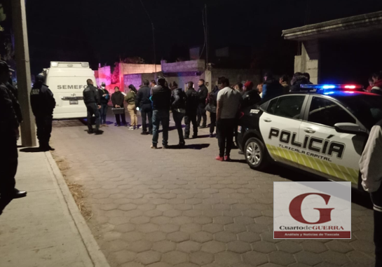 En Atlahapa, Tlaxcala, fallece un masculino en plena vía pública