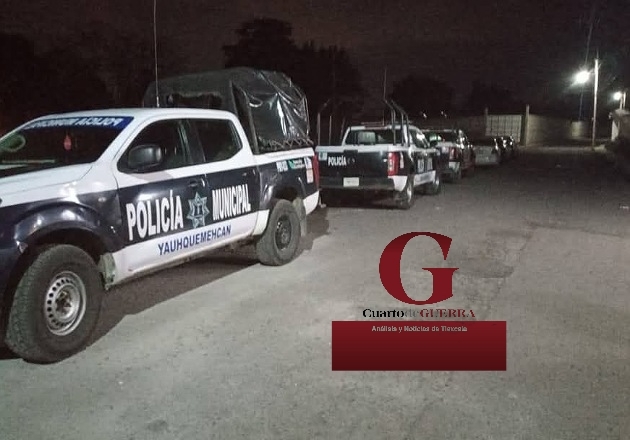 Paro policial en Yauhquemehcan tras negativa de Cabildo para subir sueldos