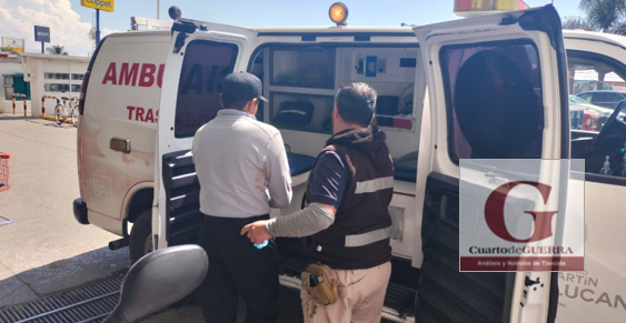 Tres asaltantes armados atracan banco BBVA en Texmelucan y dejan a un guardia herido