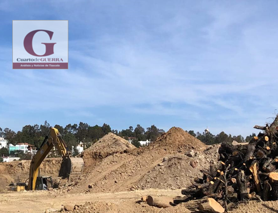 Posible ecocidio en Tlaxcala: Vecinos denuncian afectación al medioambiente por obras en el predio Molino  Viejo