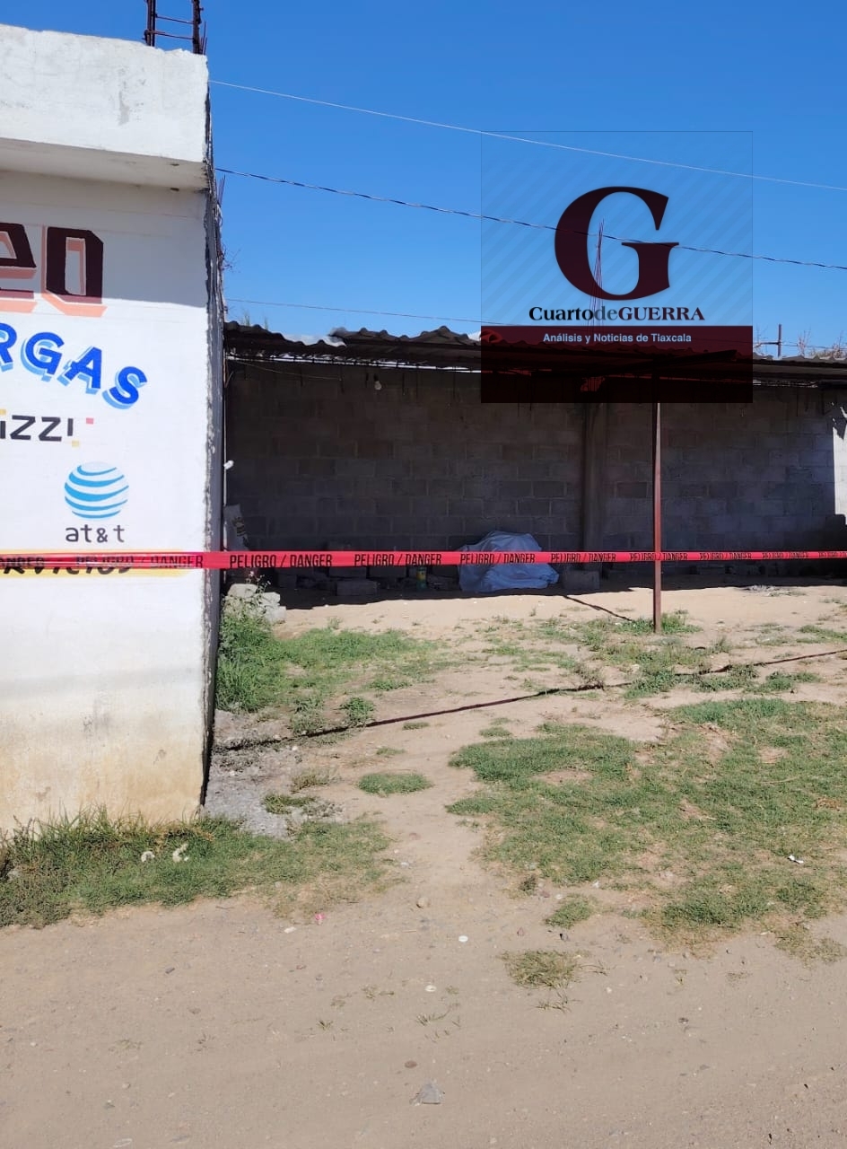 Hombre fallece en la vía pública de Contla de Juan Cuamatzi