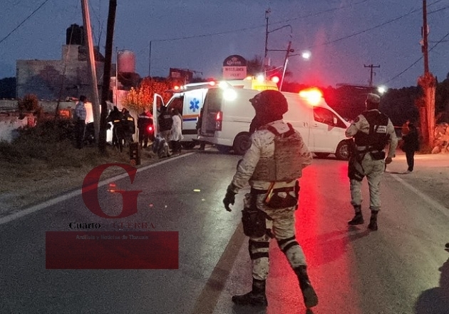 Muere joven en trágico accidente de motocicleta, en Tepetitla de Lardizábal; no portaba casco