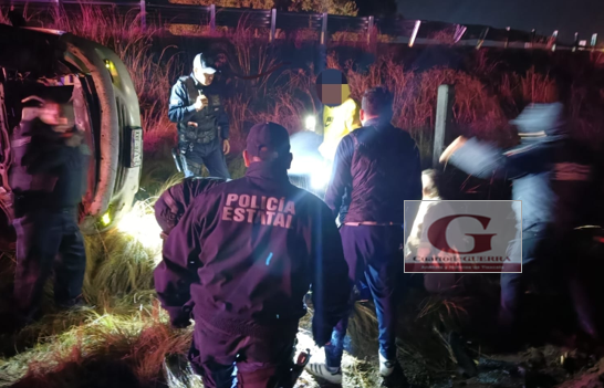 Accidente de tránsito en la México-Veracruz deja cinco personas heridas a la altura de Cuapiaxtla