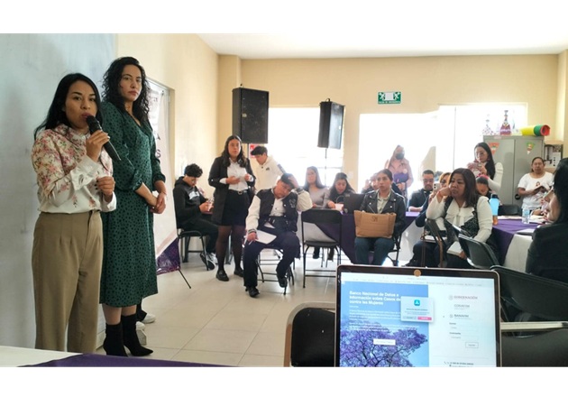 Se capacita Instituto de la Mujer de Cuaxomulco en materia de registro y seguimiento de casos de violencia
