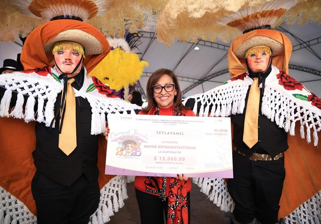 Lorena Cuéllar Cisneros destaca que el Carnaval atrae el turismo y une a las familias