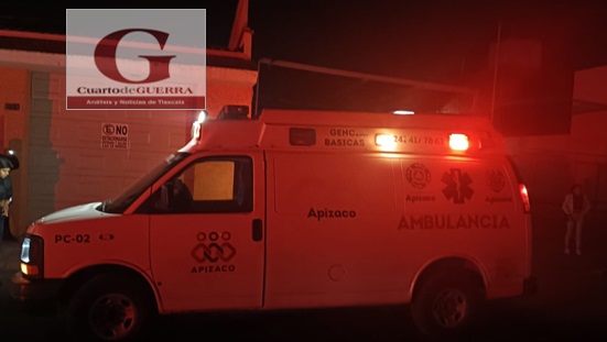Fallece un hombre en el hospital tras ser atacado a balazos en Apizaco