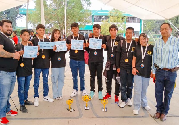 Telesecundaria ‘Niños Héroes de Chapultepec’ de Huamantla triunfa en la First Lego League México