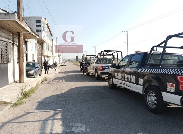 Grupo armado roba con violencia en negocio de refrescos en Chiautempan