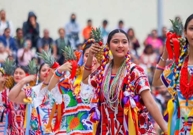 Presencia de Guelaguetza deslumbra en Chiautempan Tlaxcala