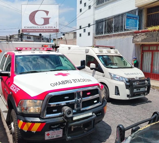 Operador de montacargas sufre percance y pierde la vida, en Zacatelco